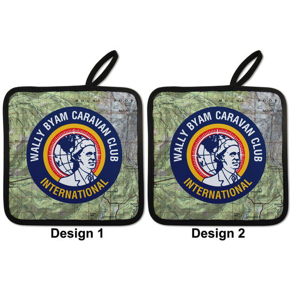 WBCCI logo Pot Holders - Set of 2 APPROVAL
