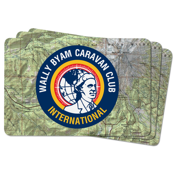 WBCCI logo Rectangular Fridge Magnet - THREE