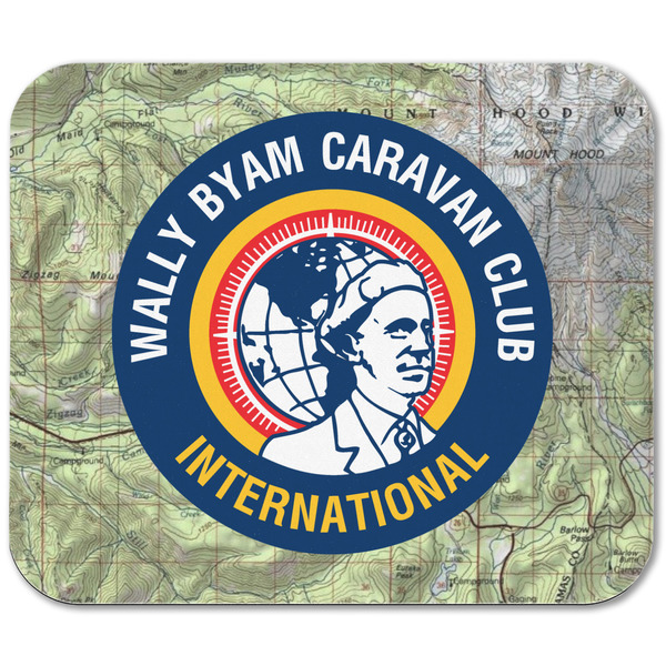 WBCCI logo Rectangular Mouse Pad - APPROVAL