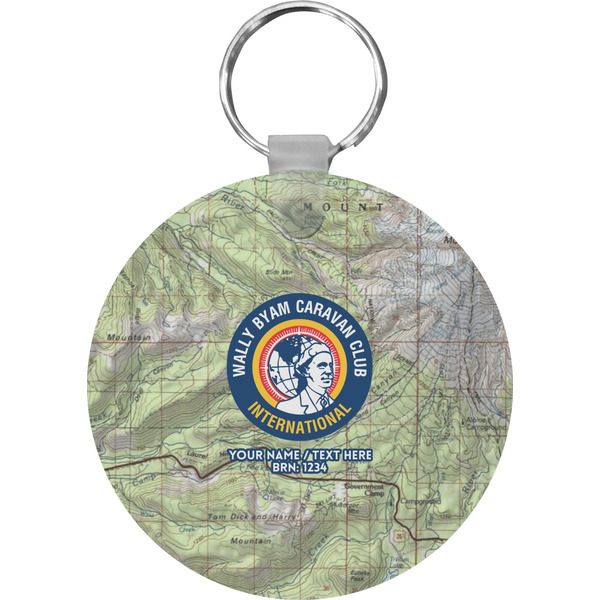 WBCCI logo Round Keychain (Personalized)