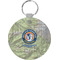 WBCCI Heritage logo Round Plastic Keychain