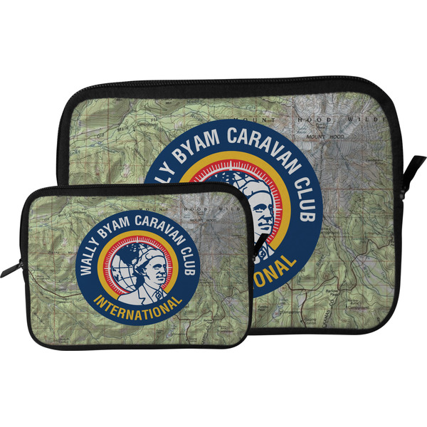 WBCCI logo Tablet Sleeve (Size Comparison)