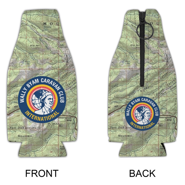 WBCCI logo Zipper Bottle Cooler - APPROVAL