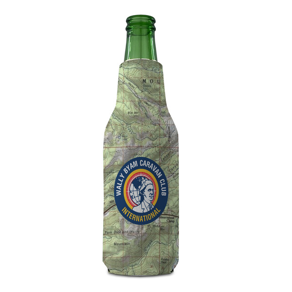 WBCCI logo Zipper Bottle Cooler - FRONT (bottle)