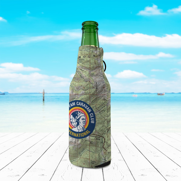 WBCCI logo Zipper Bottle Cooler - LIFESTYLE