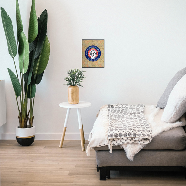 Wally Byam Airstream Club logo 11x14 Wood Print - In Context