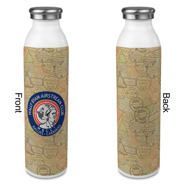 Wally Byam Airstream Club logo 20oz Water Bottles - Full Print - Approval
