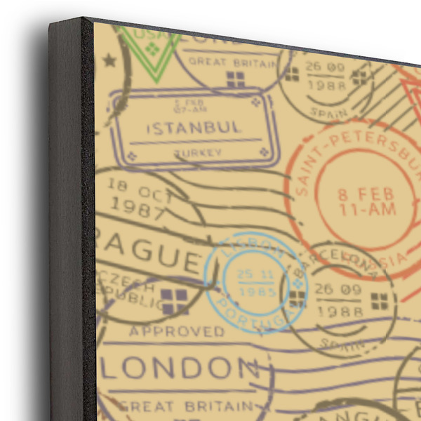 Wally Byam Airstream Club logo 20x24 Wood Print - Closeup