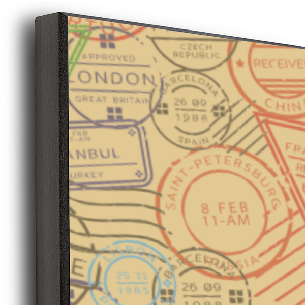 Wally Byam Airstream Club logo 20x30 Wood Print - Closeup