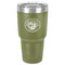Wally Byam Airstream Club logo 30 oz Stainless Steel Tumbler - Olive - Single-Sided
