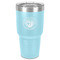 Wally Byam Airstream Club logo 30 oz Stainless Steel Tumbler - Teal - Single-Sided