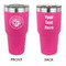 Wally Byam Airstream Club logo 30 oz Stainless Steel Tumbler - Pink - Double-Sided