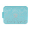 Wally Byam Airstream Club logo Aluminum Baking Pan with Teal Lid