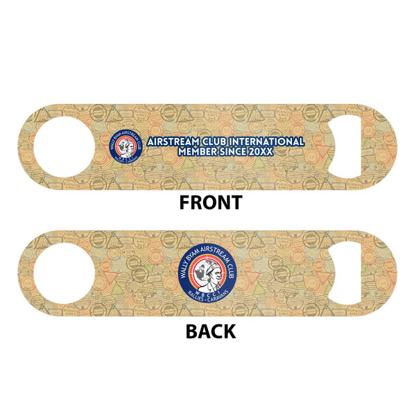 Wally Byam Airstream Club logo Bar Bottle Opener - White - Approval