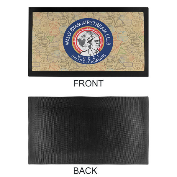 Wally Byam Airstream Club logo Bar Mat - Small - APPROVAL