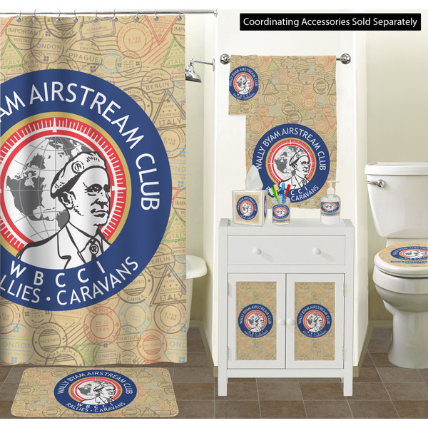 Wally Byam Airstream Club logo Bathroom Scene