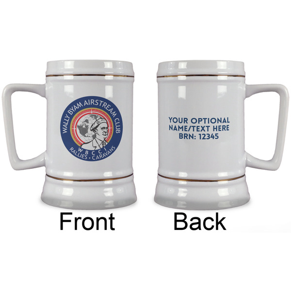 Wally Byam Airstream Club logo Beer Stein - Approval