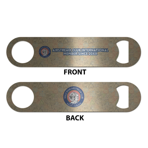 Wally Byam Airstream Club logo Bottle Opener - Front & Back