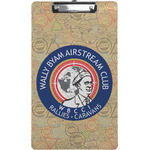 Wally Byam Airstream Club logo Clipboard - Legal Size