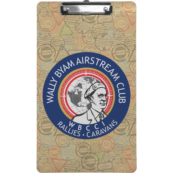 Wally Byam Airstream Club logo Clipboard (Legal)