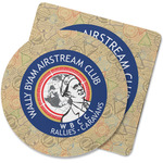 Wally Byam Airstream Club logo Rubber Backed Coaster