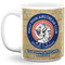 Wally Byam Airstream Club logo 11 oz Coffee Mug - White