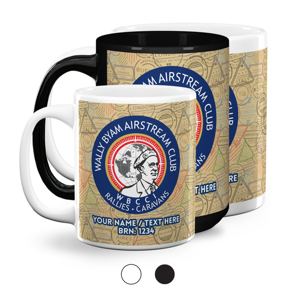 Wally Byam Airstream Club logo Coffee Mugs Main
