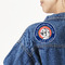 Wally Byam Airstream Club logo Twill Iron On Patch - Custom Shape