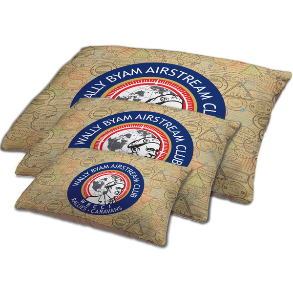 Wally Byam Airstream Club logo Dog Beds - MAIN (sm, med, lrg)