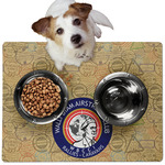 Wally Byam Airstream Club logo Dog Food Mat - Medium