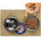 Wally Byam Airstream Club logo Dog Food Mat - Small