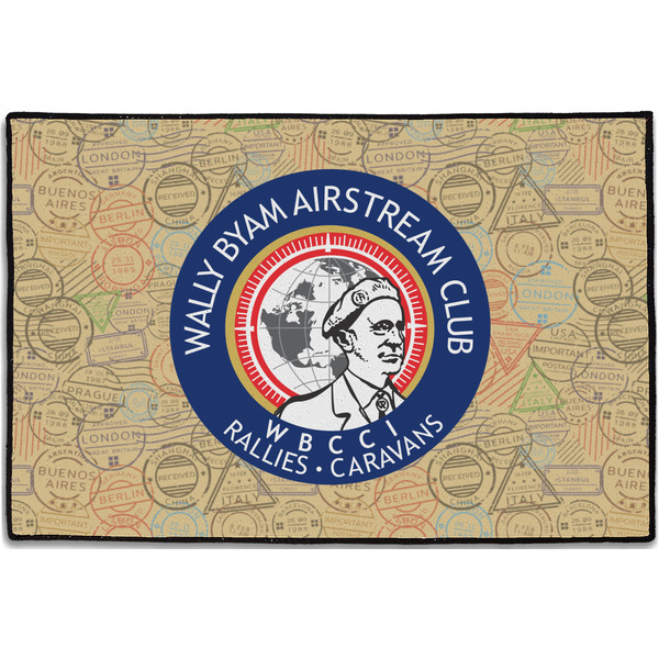 Wally Byam Airstream Club logo Door Mat - 36"x24" - Approval