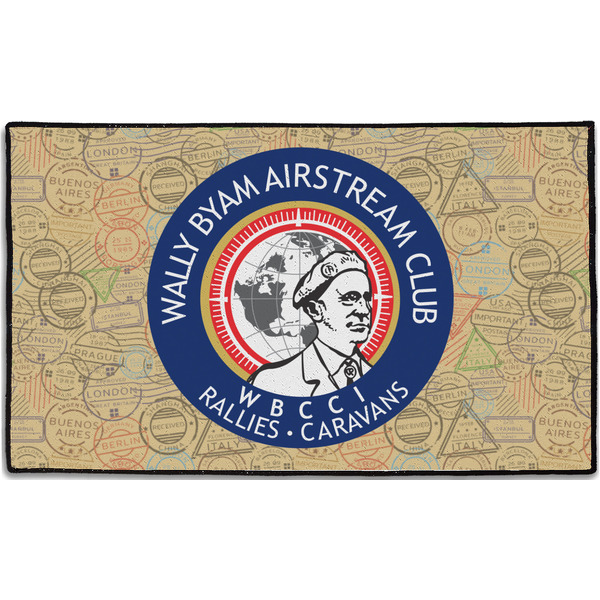 Wally Byam Airstream Club logo Door Mat - 60"x36" - Approval