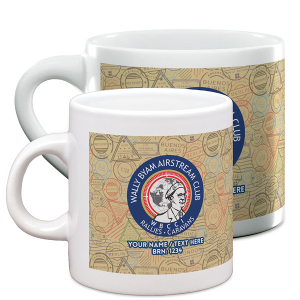 Wally Byam Airstream Club logo Espresso Mugs - Main Parent