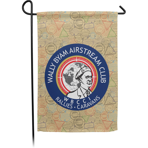 Custom Wally Byam Airstream Club logo Garden Flag