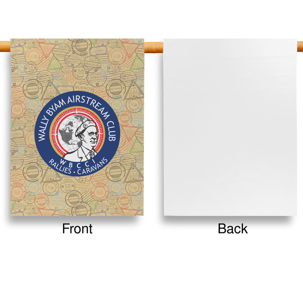 Wally Byam Airstream Club logo Garden Flags - Large - Single Sided - APPROVAL