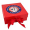Wally Byam Airstream Club logo Gift Box with Magnetic Lid - Red