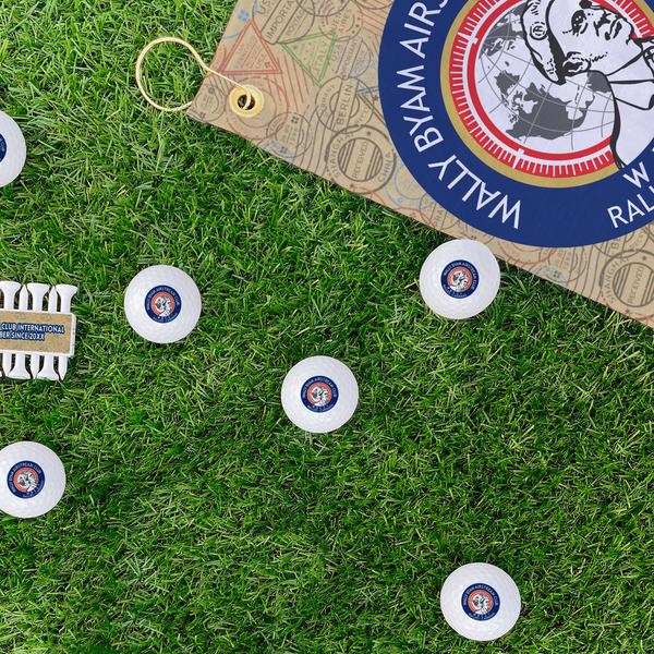 Wally Byam Airstream Club logo Golf Balls - Generic - Set of 12 - LIFESTYLE