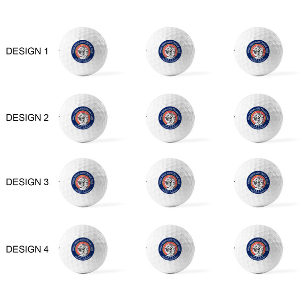 Wally Byam Airstream Club logo Golf Balls - Titleist - Set of 12 - APPROVAL