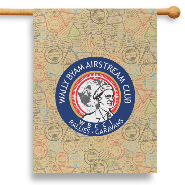 Custom Wally Byam Airstream Club logo 28" House Flag