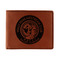 Wally Byam Airstream Club logo Leatherette Bifold Wallet