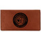 Wally Byam Airstream Club logo Leatherette Checkbook Holder