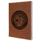 Wally Byam Airstream Club logo Leather Sketchbook - Large - Single-Sided