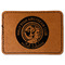 Wally Byam Airstream Club logo Faux Leather Iron On Patch - Rectangle