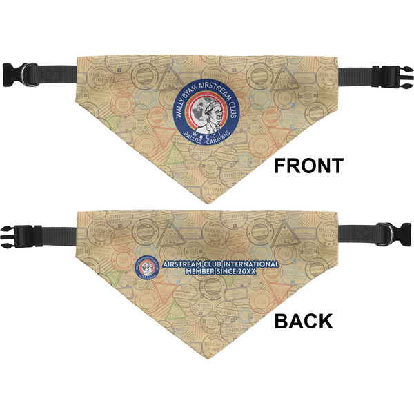 Wally Byam Airstream Club logo Medium Dog Bandana Approval