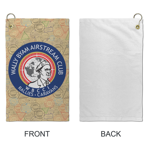 Wally Byam Airstream Club logo Microfiber Golf Towels - Small - Approval