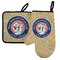 Wally Byam Airstream Club logo Left Oven Mitt & Pot Holder Set