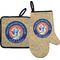Wally Byam Airstream Club logo Oven Mitt & Pot Holder Set
