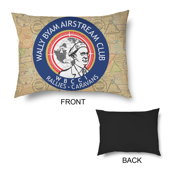 Wally Byam Airstream Club logo Outdoor Dog Beds - Medium - APPROVAL