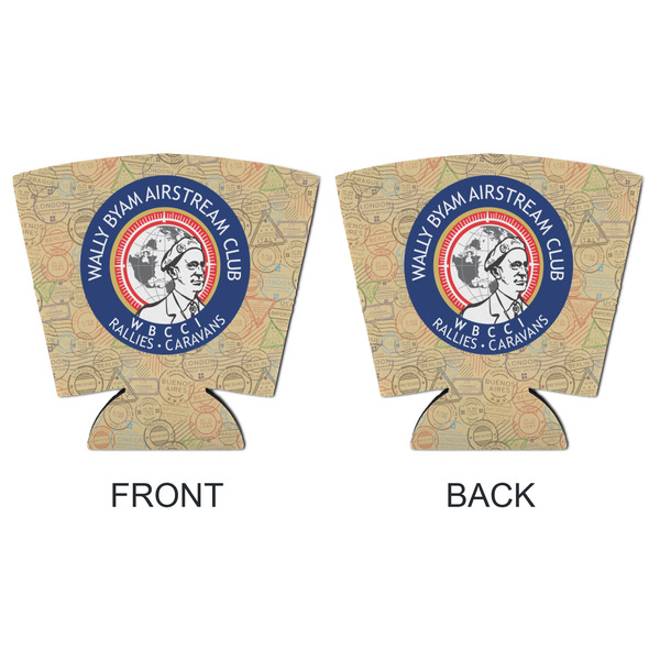 Wally Byam Airstream Club logo Party Cup Sleeves - with bottom - APPROVAL